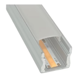Recessed Aluminium Profile Without Wings | 15mm Depth | 17mm Width