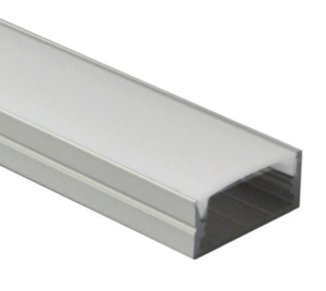 Recessed LED Profile | ALU014  |10 (D)X 23(W) mm / 3/8″(D) x 1″ (W) |  2.5 m/ 8 ft Length