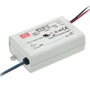 Meanwell Driver | APV Series |Output: 12V/ 24V DC | Class 2 | IP42