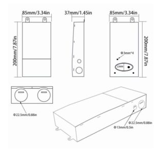 12V/ 24V DC | Class 2 | Enclosed Metal Box|