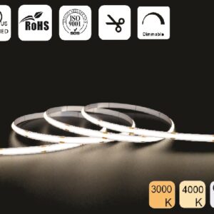 COB Pro – CSP LED Strip |  24VDC  | 9.6W/Meter | 8mm Width | 5M Long